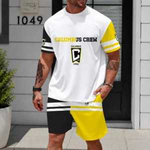 Limited Edition – Customized MLS Columbus Crew Unisex T-Shirt & Shorts Set