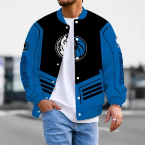 Limited Edition – Customized NBA Dallas Mavericks Baseball Jacket, Satin Varsity Jacket