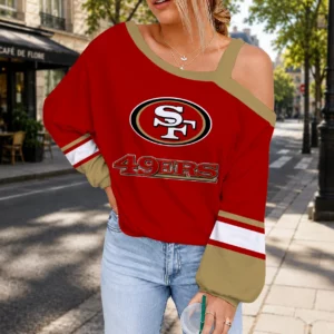 Limited Edition – Customized NFL San Francisco 49Ers Drop Shoulder Sweatshirt