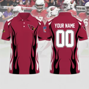 Limited Edition – Customized NFL Arizona Cardinals Polo Shirt