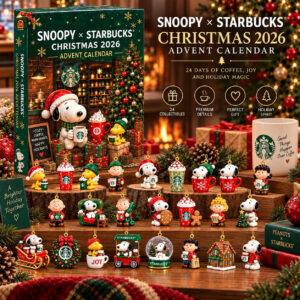 Snoopy x Oreo Christmas Advent Calendar 2026 Peanuts Starbucks Collab Gear Gifts