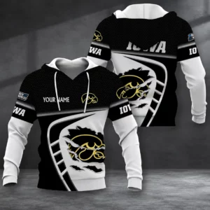 Limited Edition – Customized NCAA Iowa Hawkeyes T-Shirt, Polo Shirt, Zip Polo Shirt, Sweatshirt, Hoodie & Zip Hoodie