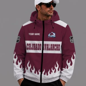 Limited Edition – Customized NHL Colorado Avalanche Windbreaker Jacket