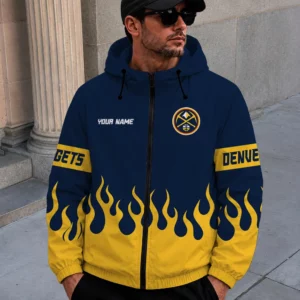 Limited Edition – Customized NBA Denver Nuggets Windbreaker Jacket