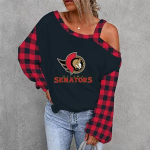 Limited Edition – Customized NHL Ottawa Senators Drop Shoulder Sweatshirt