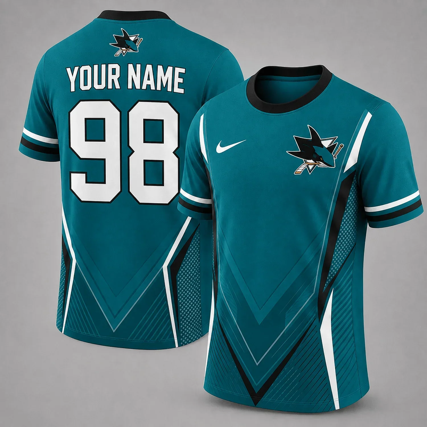 Limited Edition – Customized NHL San Jose Sharks Unisex T-Shirt