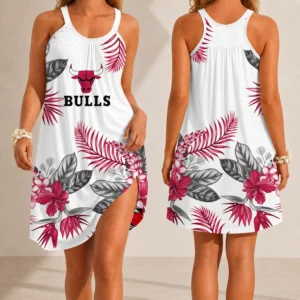 Limited Edition – Customized NBA Chicago Bulls Camisole Dress