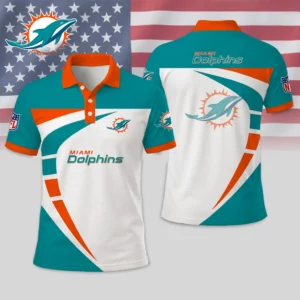 Limited Edition – Customized NFL Miami Dolphins Polo Shirt