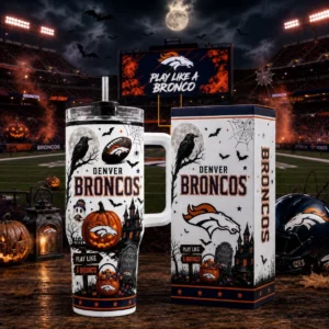Limited Edition – Customized NFL Denver Broncos Halloween 40Oz Tumbler