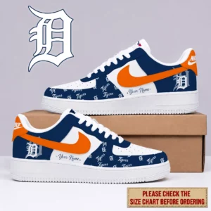 Limited Edition – Customized MLB Detroit Tigers Af1 Shoes