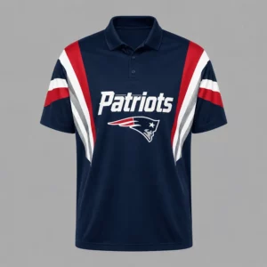Limited Edition – Customized NFL New England Patriots Polo Shirt