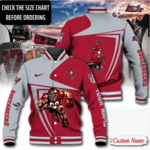 Limited Edition – Customized NFL Tampa Bay Buccaneers Satin Varsity & Baseball Jacket