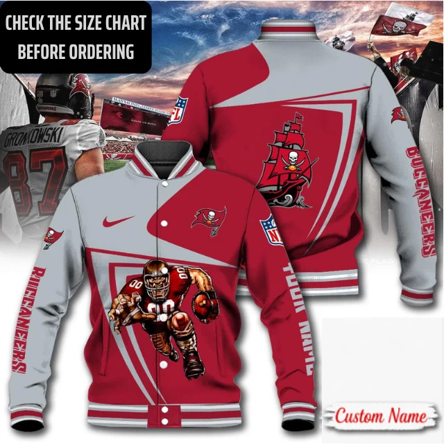 Limited Edition – Customized NFL Tampa Bay Buccaneers Satin Varsity & Baseball Jacket