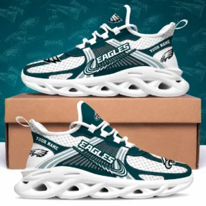 Limited Edition – Customized NFL Philadelphia Eagles Max Soul Shoes