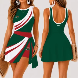 Limited Edition – Customized NHL Minnesota Wild Women’s Summer Skort Dress