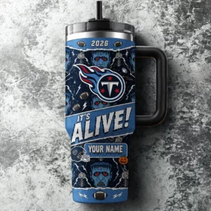 Limited Edition – Customized NFL Tennessee Titans Halloween 40Oz Tumbler