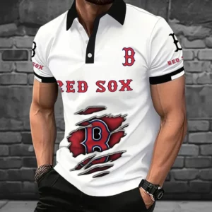 Limited Edition – Customized MLB Boston Red Sox Polo Shirt