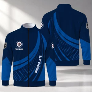 Limited Edition – Customized NHL Winnipeg Jets Stand Collar Jacket