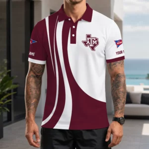 Limited Edition – Customized NCAA Texas A&M Aggies Polo Shirt