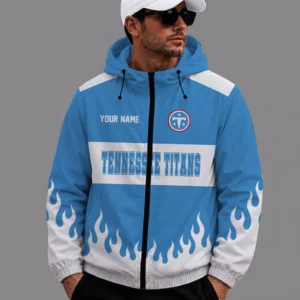 Limited Edition – Customized NFL Tennessee Titans Windbreaker Jacket
