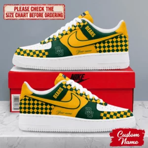 Limited Edition – Customized NCAA Baylor Bears Af1 Shoes