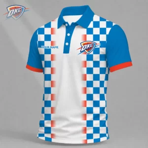 Limited Edition – Customized NBA Oklahoma City Thunder Polo Shirt