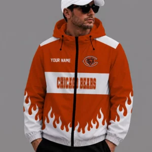 Limited Edition – Customized NFL Chicago Bears Windbreaker Jacket