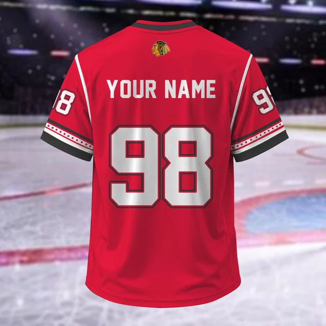 Limited Edition – Customized NHL Chicago Blackhawks T-Shirt, Hoodie, Zip Hoodie - Image 3