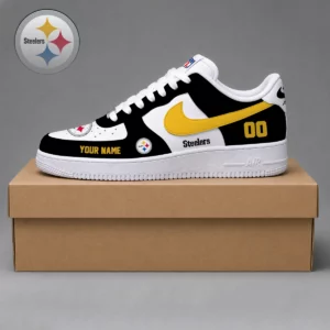 Limited Edition – Customized NFL Pittsburgh Steelers Af1 Shoes