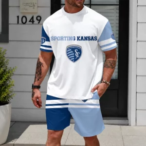 Limited Edition – Customized MLS Sporting Kansas City Unisex T-Shirt & Shorts Set