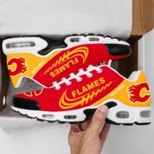 Limited Edition – Customized NHL Calgary Flames Air Max Plus Sneakers
