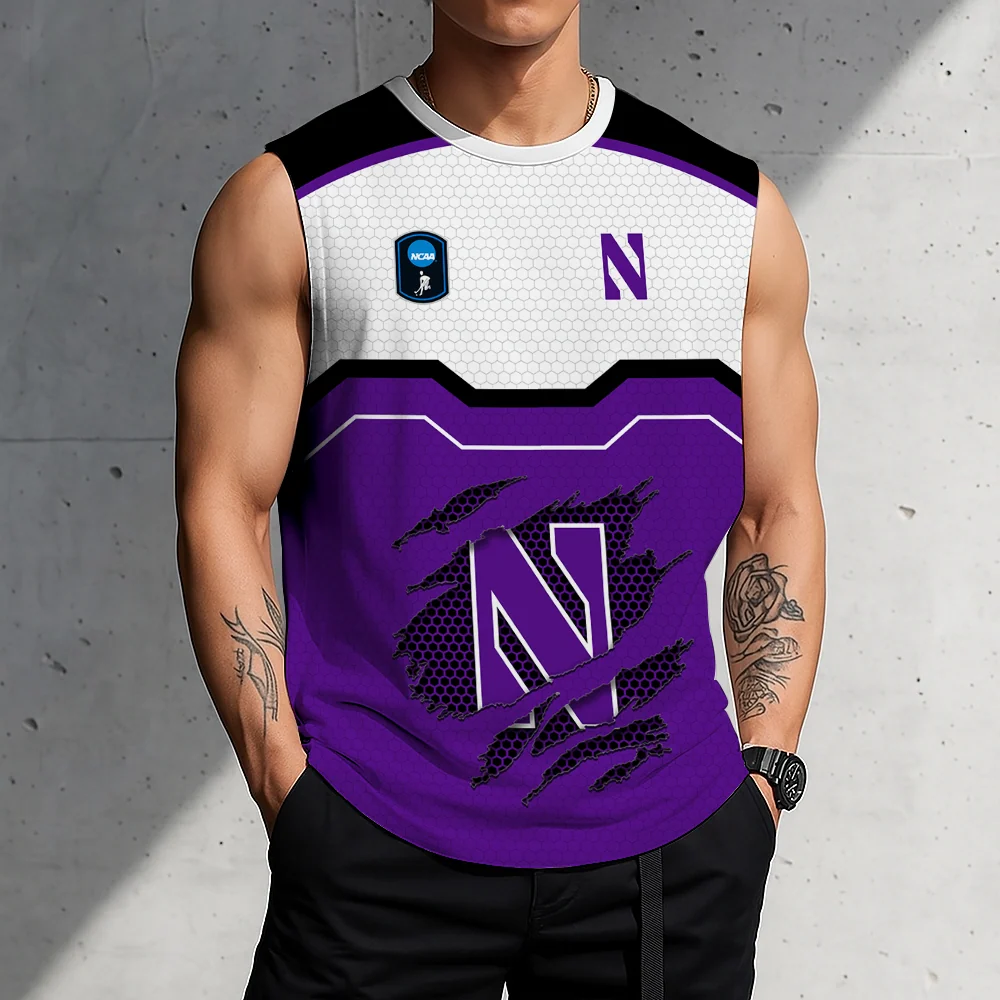 Limited Edition – Customized NCAA Northwestern Wildcats Men’s Gym Shirt