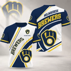 Limited Edition – Customized MLB Milwaukee Brewers T-Shirt