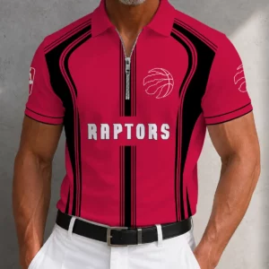 Limited Edition – Customized NBA Toronto Raptors Zip Polo Shirt
