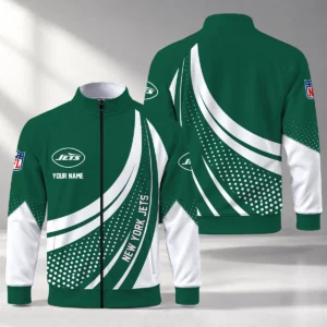 Limited Edition – Customized NFL New York Jets Stand Collar Jacket