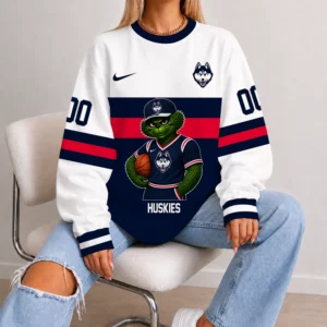 Limited Edition  Customized NCAA Uconn Huskies Unisex Sweatshirt
