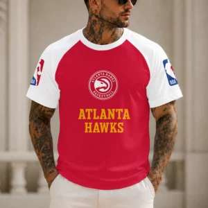 Limited Edition – Customized NBA Atlanta Hawks Raglan Tee