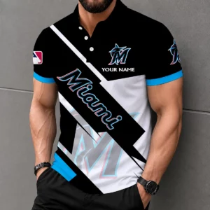 Limited Edition – Customized MLB Miami Marlins Polo Shirt