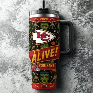 Limited Edition – Customized NFL Kansas City Chiefs Halloween 40Oz Tumbler