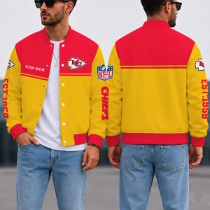 Limited Edition – Customized NFL Kansas City Chiefs Satin Varsity & Baseball Jacket