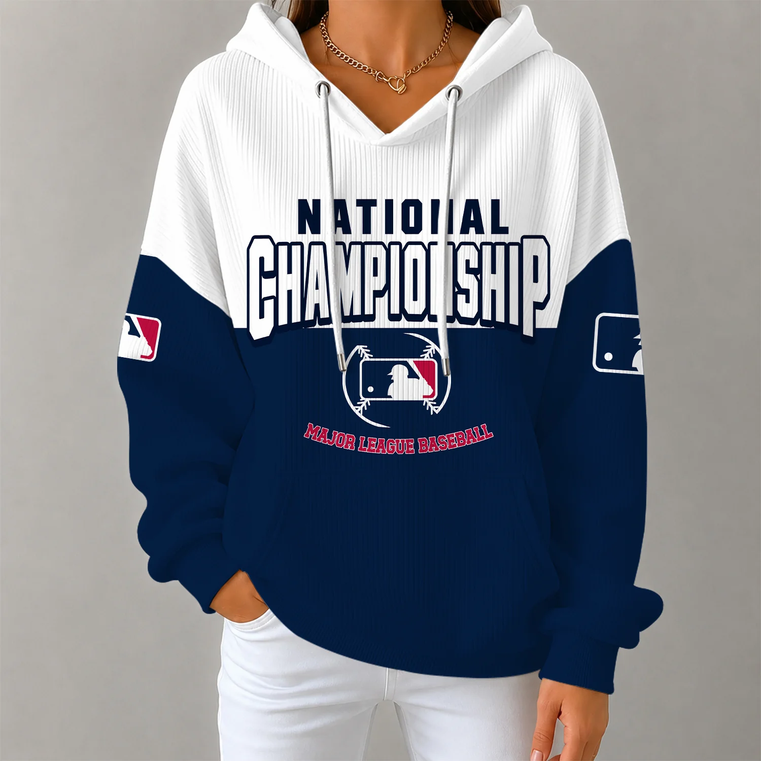 Limited Edition – Customized MLB Major League Baseball Ribbed Hoodie & Sweatshirt