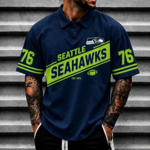 Limited Edition – Customized NFL Seattle Seahawks Polo Shirt