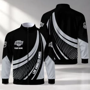 Limited Edition – Customized NHL Los Angeles Kings Stand Collar Jacket