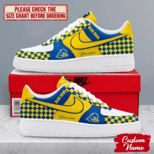 Limited Edition – Customized NCAA Delaware Fightin’ Blue Hens Af1 Shoes
