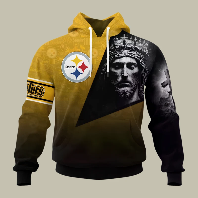 Limited Edition – Customized NFL Pittsburgh Steelers God’s Blessing T-Shirt, Hoodie & Zip Hoodie - Image 2