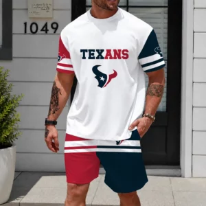 Limited Edition -customized NFL Houston Texans Unisex T-Shirt & Shorts Set