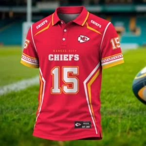 Limited Edition – Customized NFL Kansas City Chiefs Polo Shirt