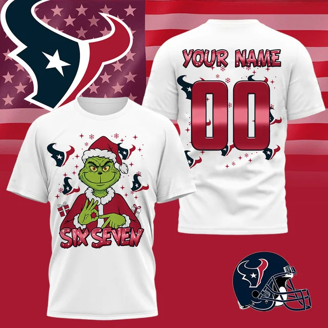 Limited Edition – Customized NFL Houston Texans Unisex T-Shirt - Image 2