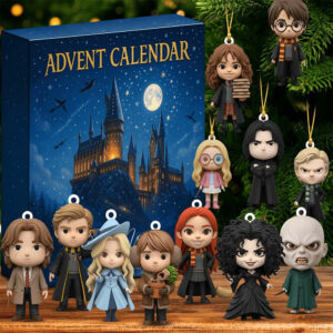 Hogwarts Advent Calendar 2026 Wizarding World Harry Potter Merch Christmas Gift