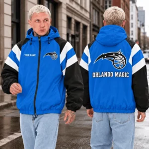Limited Edition – Customized NBA Orlando Magic Windbreaker Jacket